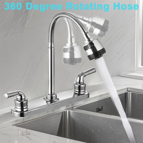 360 chrome kitchen faucet - 360°,