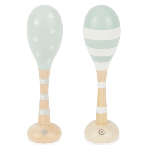 Wooden maraca rattles baby - rattles,