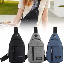 Small Chest Bag Pack Sport Shoulder Sling Cross Body Bag Travel Outdoor Backpack