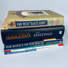 MILITARY BOOKS X6 WW2 BRITISH