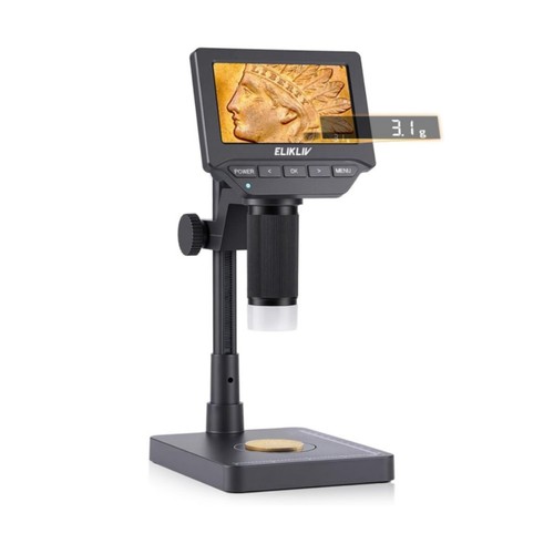 Elikliv coin microscope - elikliv, 4.3"