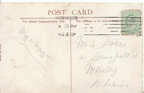 Family history postcard - history,