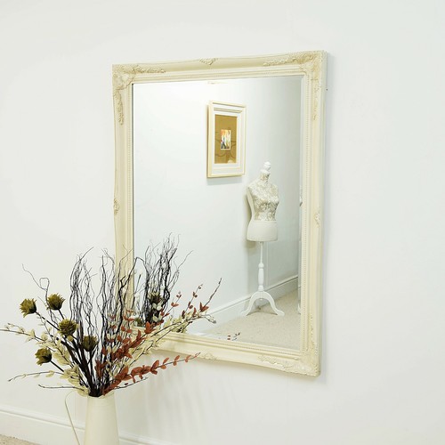 Large antique ivory - ivory, mirror