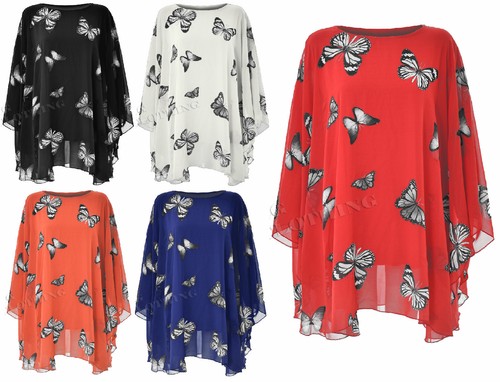 Ladies womens chiffon sheer - ladies,