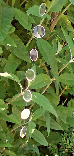 Hanging garden mirrors - hanging,