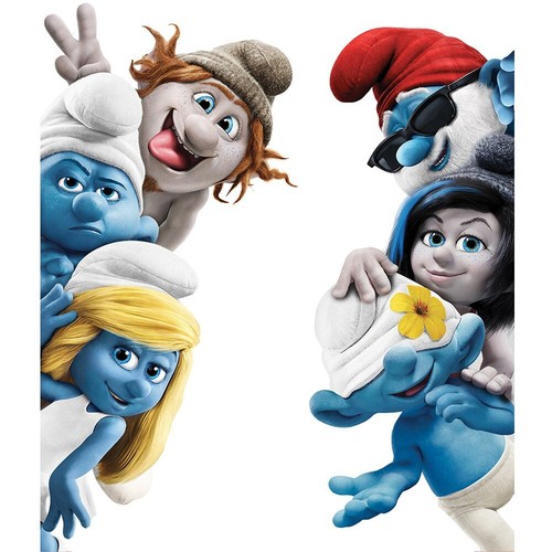 Smurfs funny vinyl - smurfs,