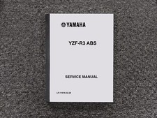 2022 Yamaha YZF-R3 ABS Motorcycle Shop Service Repair Manual LIT-11616-32-26