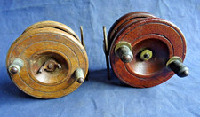 2X  2 5/8" DIA. VINTAGE WOODEN