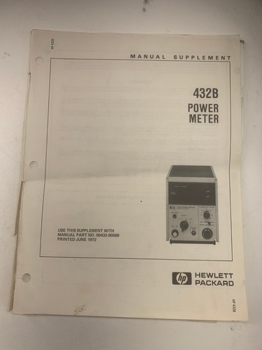 432b power meter manual - power,