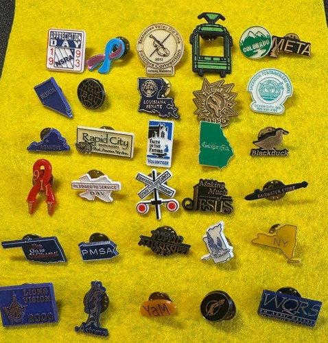 Job lot pin badges bulk - job,