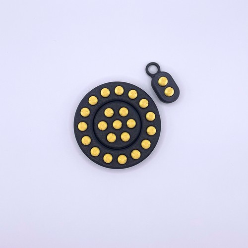 Black and gold - and, push