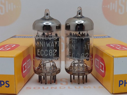 Philips ecc82 12au7 - philips, short
