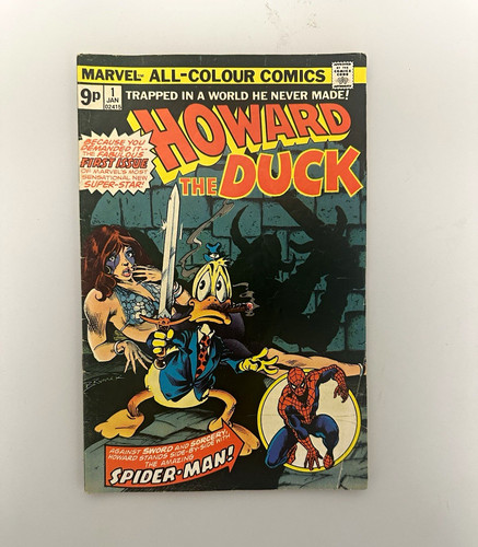 Marvel comics howard the - marvel, duck