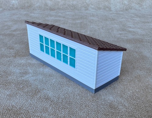 Scale large chicken barn - 1/64,