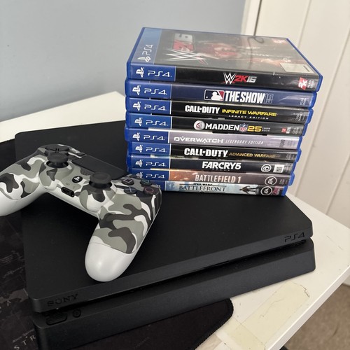 Sony playstation ps4 slim - 4,