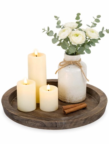 Hanobe wooden candle holder - hanobe,