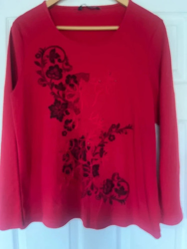 Women bon marché red knit - bon,
