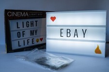 A4 Cinematic Lightbox - 84 Piece Character Set with Emojis