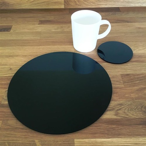Round placemats coasters - round,