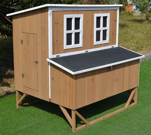 New large wood chicken coop - new,