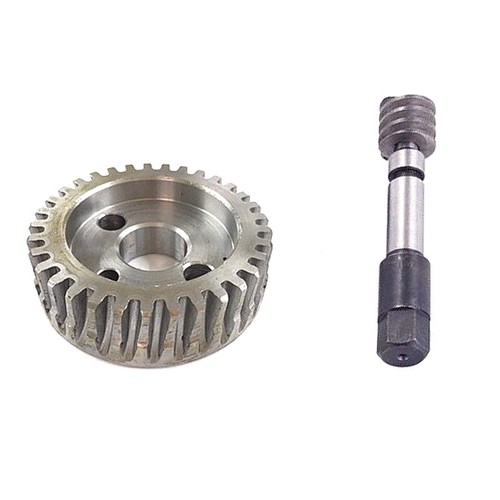 Milling machine worm turbine - worm, +turbine