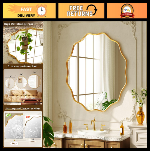 Scalloped round wall - scalloped,