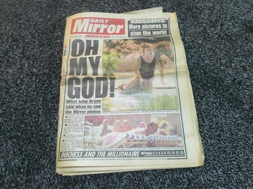 Rare daily mirror newspaper - rare,