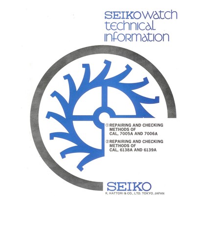 Seiko parts technical and - seiko, parts,