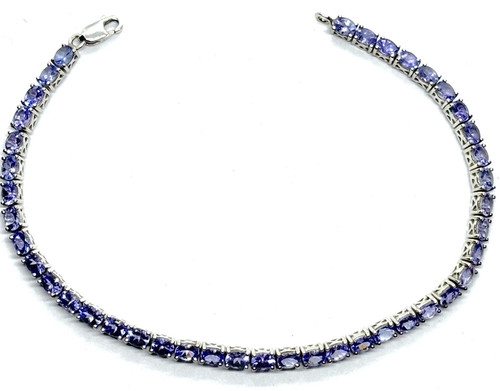 Sterling silver tanzanite - sterling,