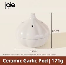 Garlic Store White Ceramic