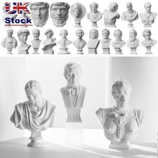Practice Plaster Statue Gypsum Bust Portraits Famous Sculpture Greek Mythology