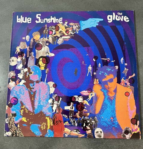 The glove blue - the, used
