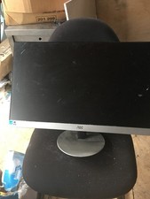 AOC 27'' VA LCD Monitor - Black - was working, but fell face down on the floor
