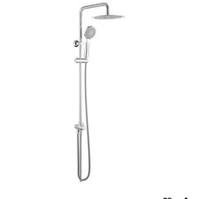 GRIFEMA COLUMNAS-G7005 Modern Chrome Shower Riser Rail Mixer