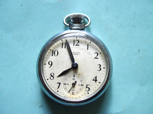 Smiths chrome hand wind - smiths,