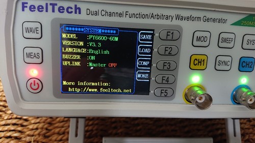 Feeltech fy6600 60m dual - feeltech,