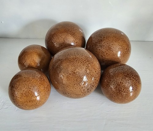 Brown speckled ceramic - 6,