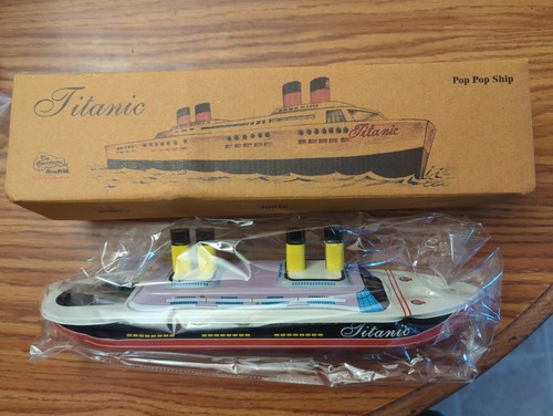 Titanic pop ship vintage - pop,