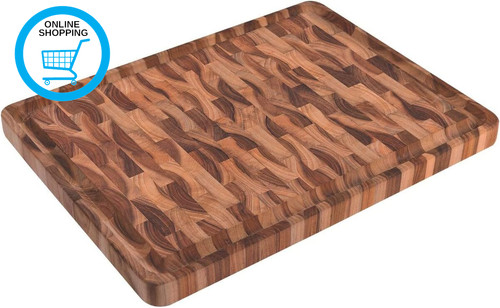Premium teak wood end - wood, grain