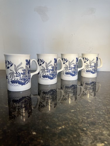 Blue willow fine bone china - blue,