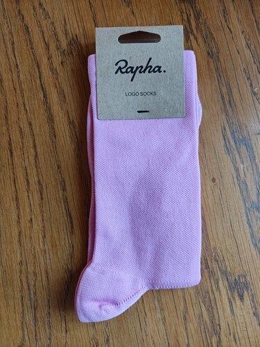 Rapha logo socks pink - , medium