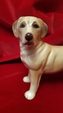 Super Ceramic Golden Labrador Dog Figurine By Coopercraft - Quality Item