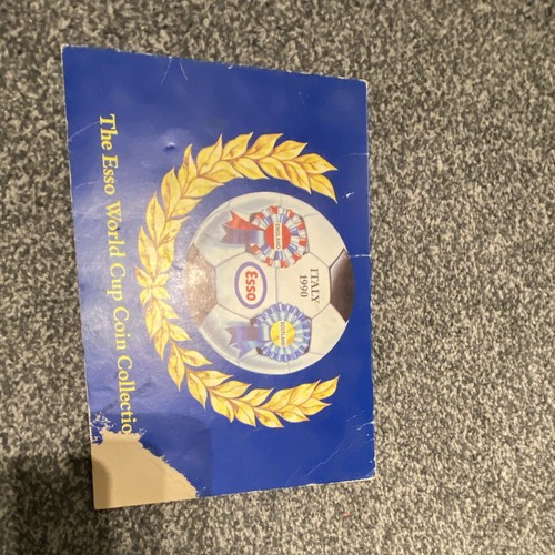 Esso world cup coin collection - world,