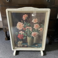 Vintage fire screen - vintage, with