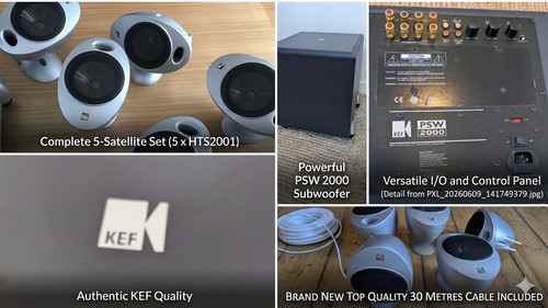 Kef home cinema speaker - 5.1,