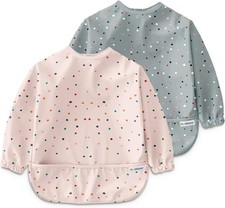Baby Bibs with Sleeves for