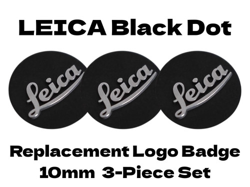 Leica logo badge black - leica,