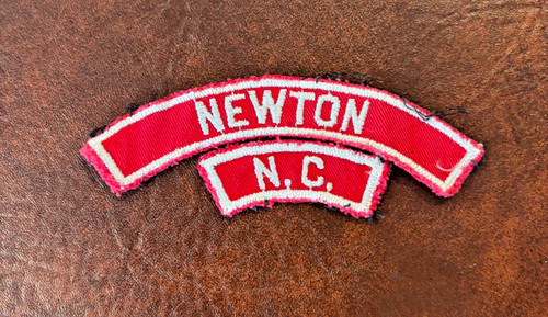 Newton red and white strips - and,