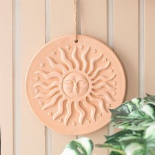 Terracotta Sun Plaque TRACKED