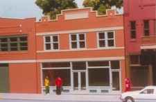 PKS-6005 Pikestuff HO Dime Store & Offices Kit
